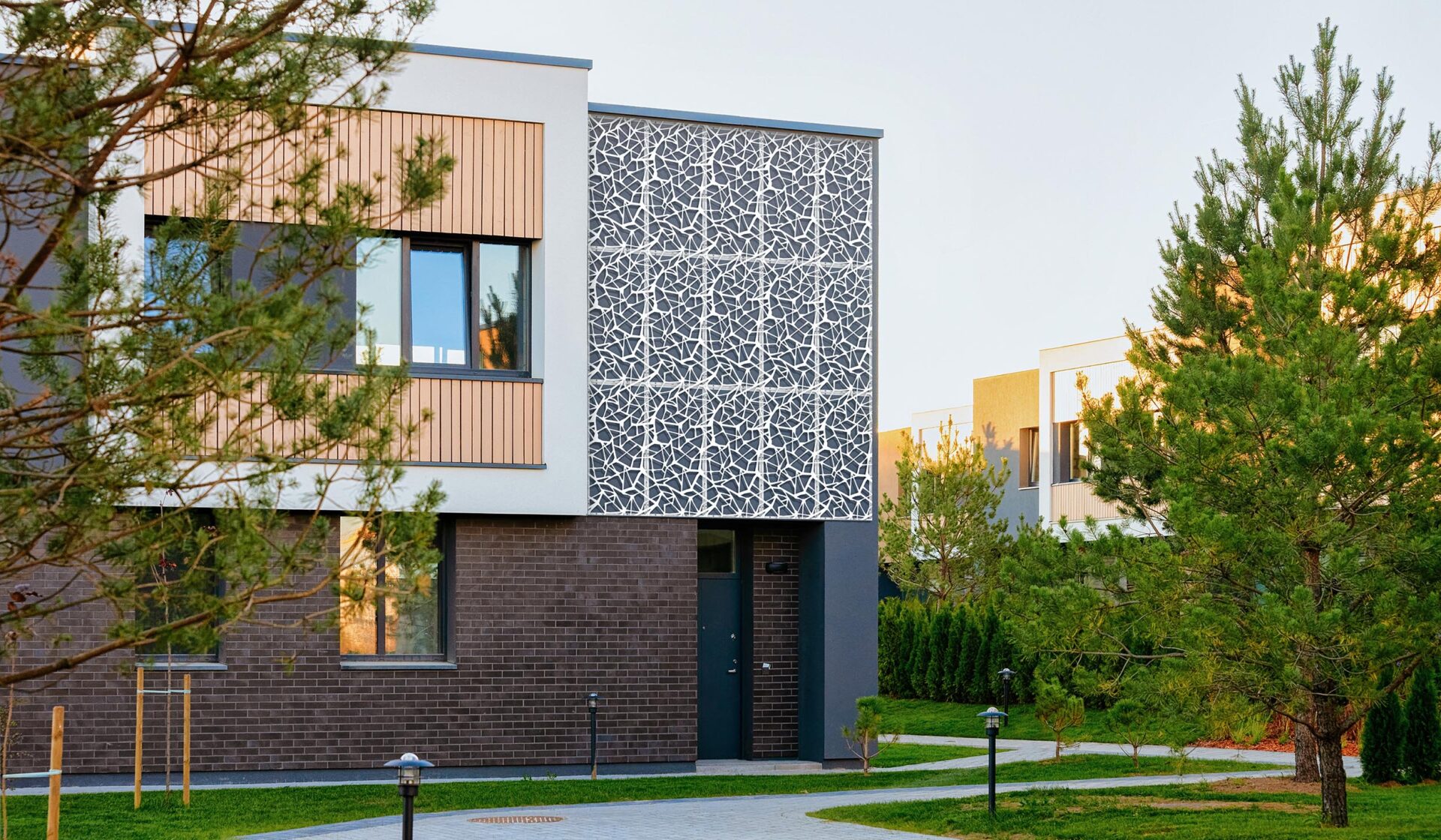 premium domain building facade