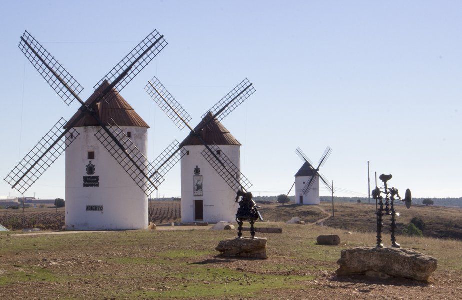 windmills of La Mancha Spain Don Quixote