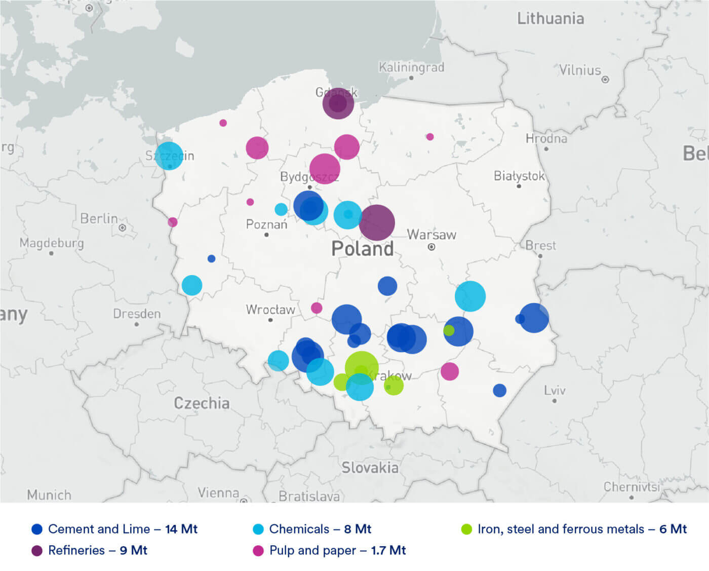 energy transformation Poland landscape