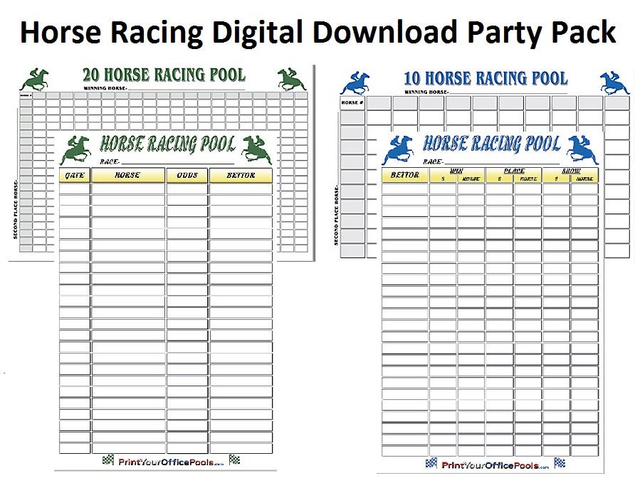 horse racing track, competitive horses, betting ticket