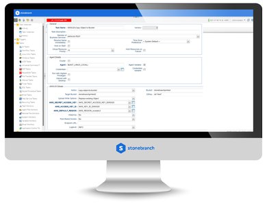 s3 bucket files computer screen