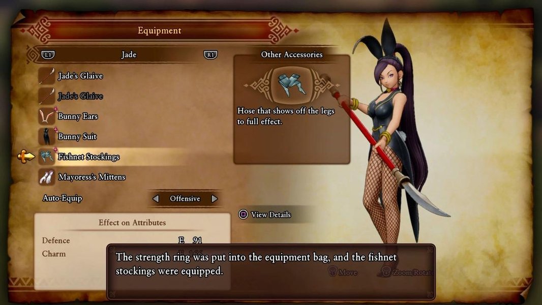 A scene from a Dragon Quest XI side quest