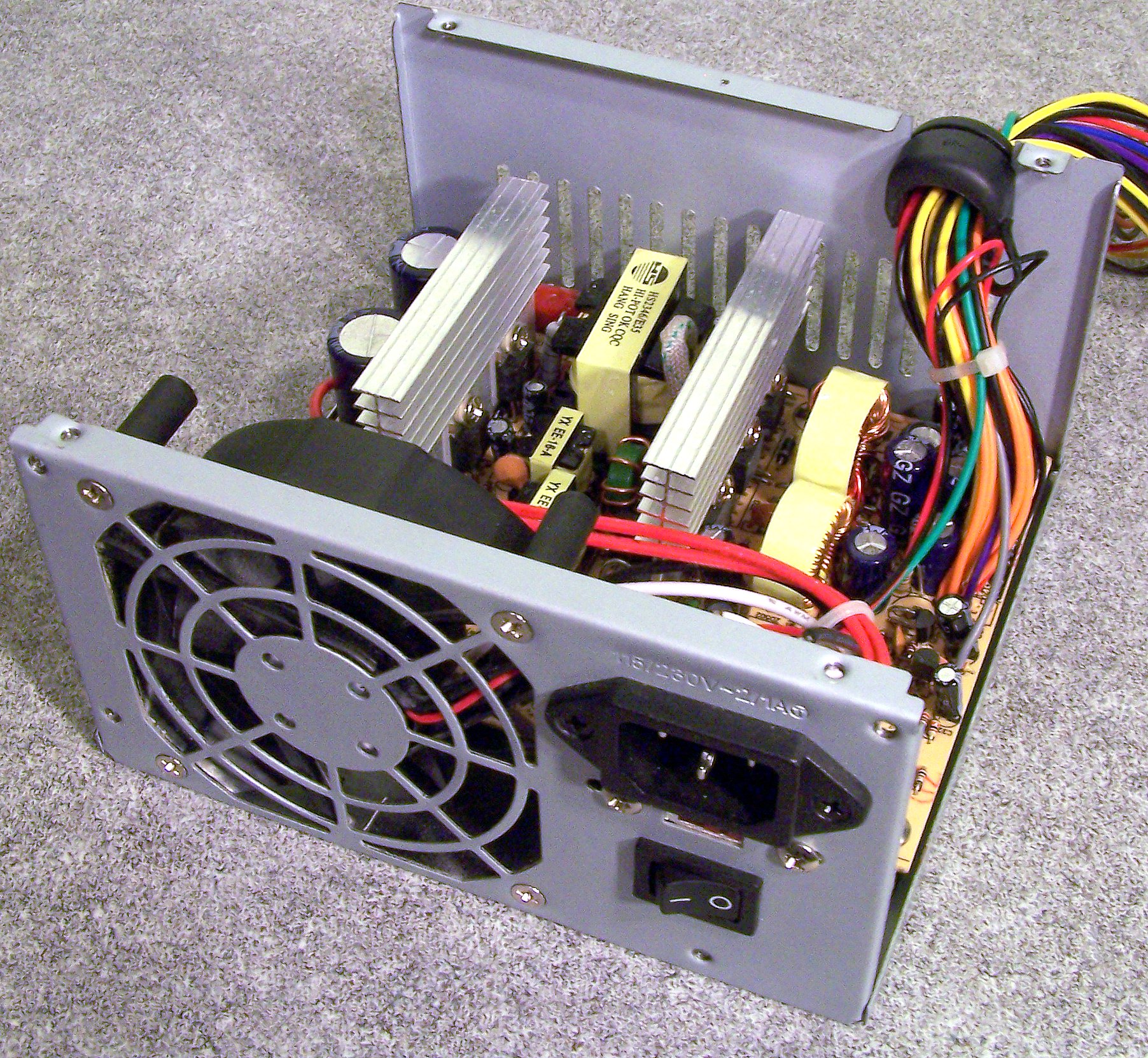 power supply equipment and computer components