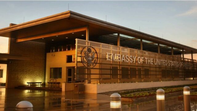 u.s. embassy building and consular services