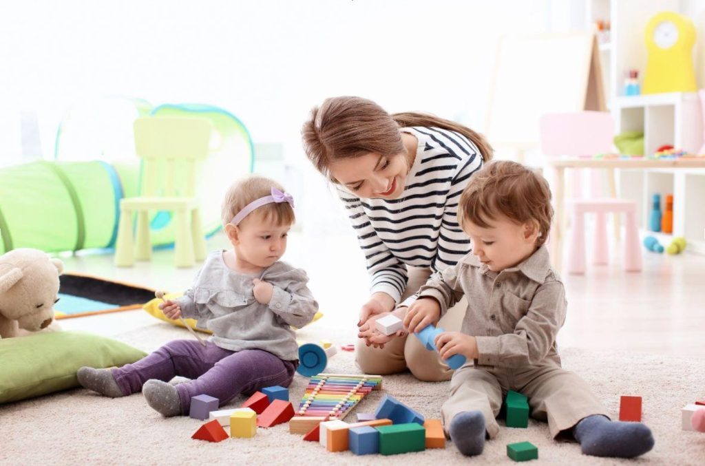 babysitter caregiving
