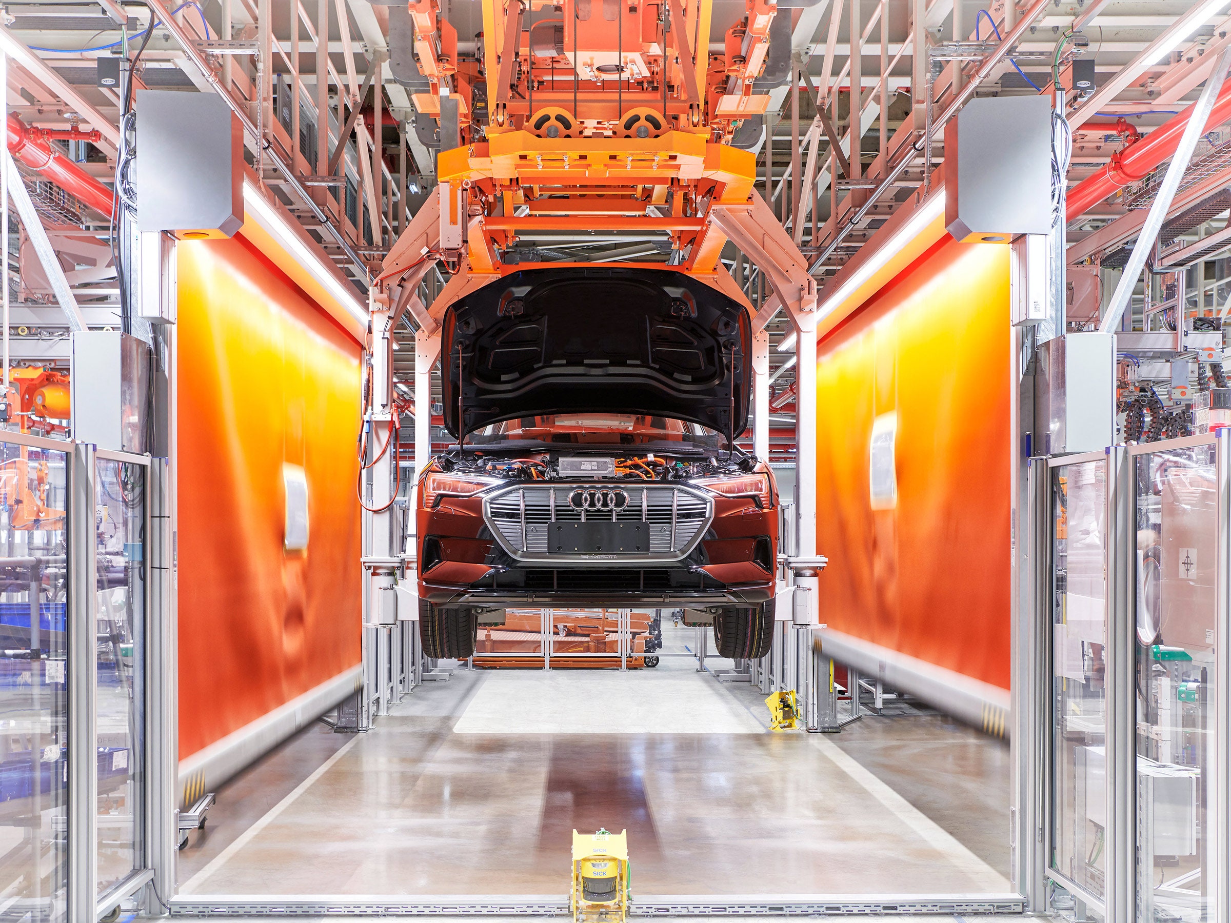 electric car manufacturing plant
