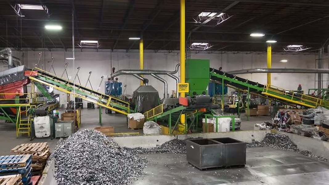 E-Waste Recycling Process