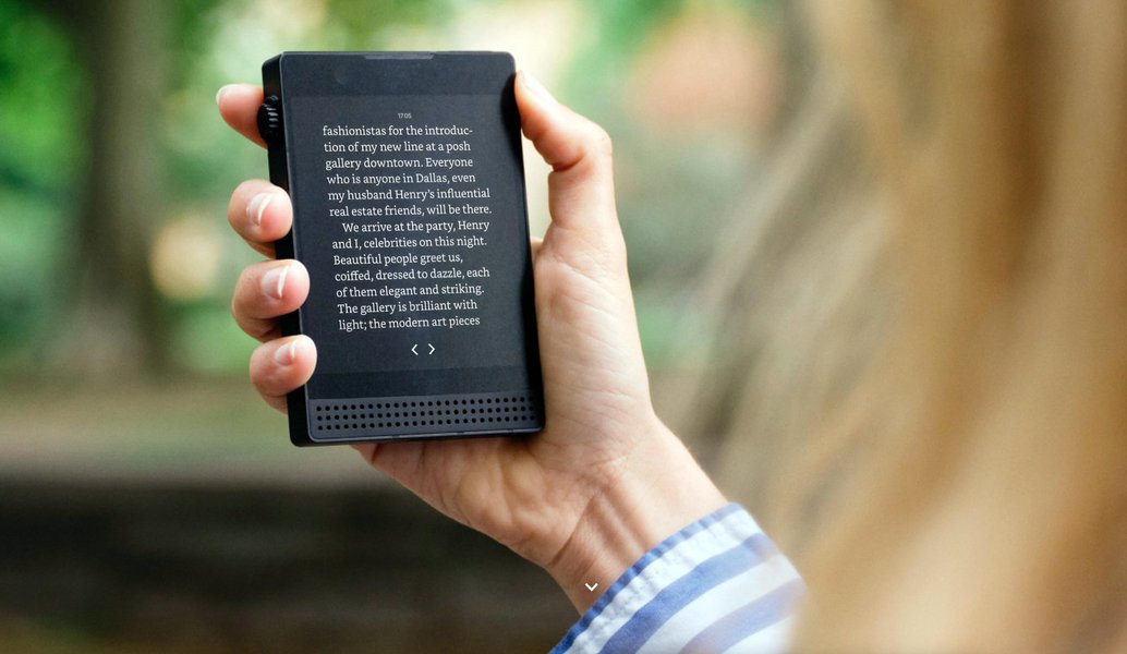 modern ebook reader device