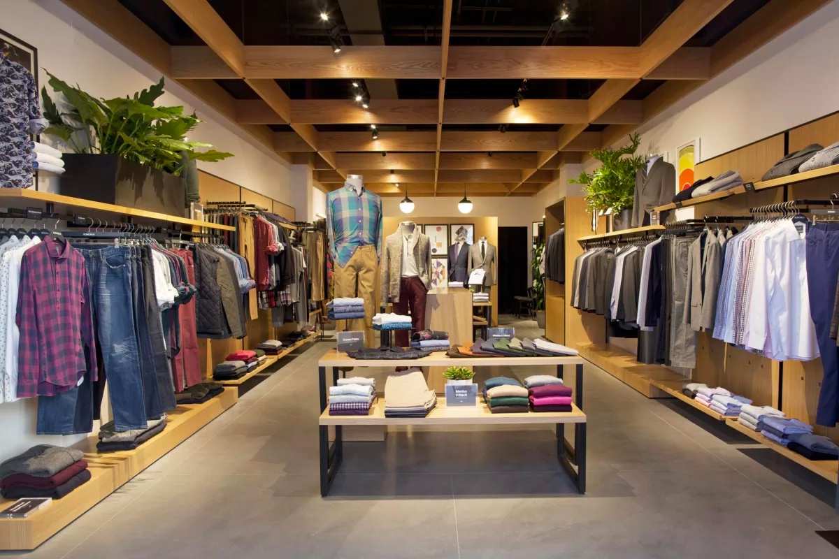 physical retail shop scene