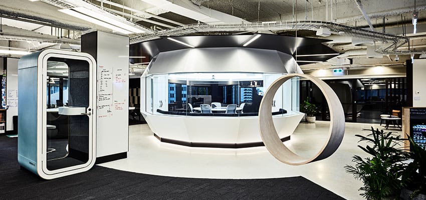 innovative design office space modern technology