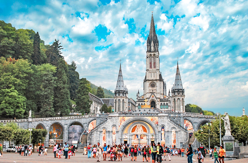 scenic religious pilgrimage infrastructure
