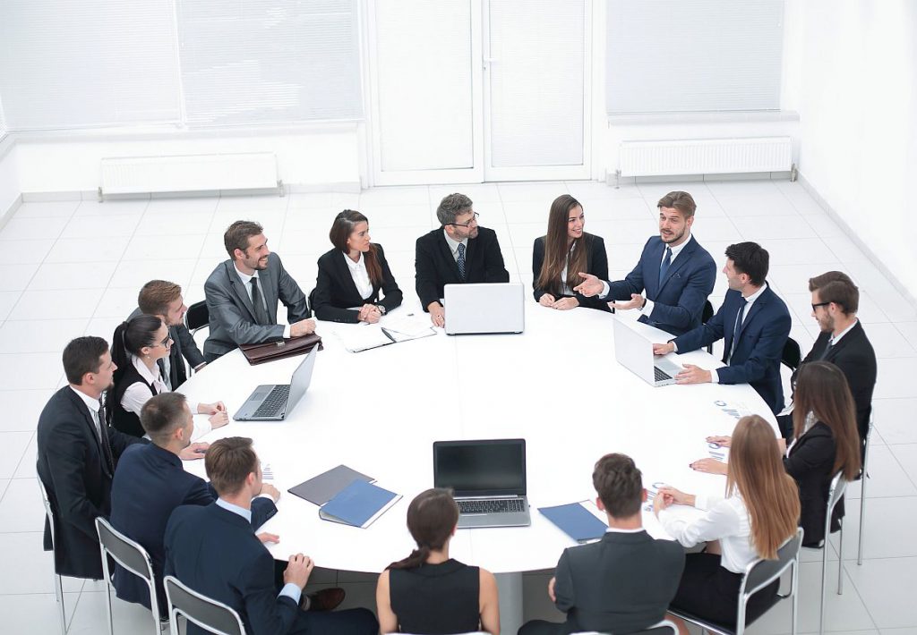 labor negotiation meeting