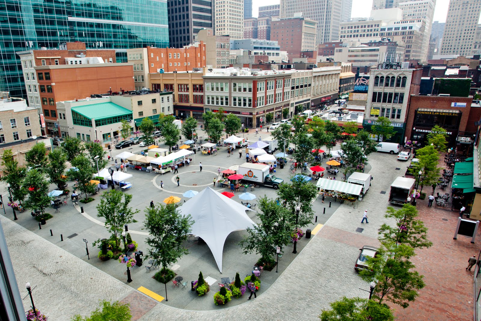 urban economic activity marketplace