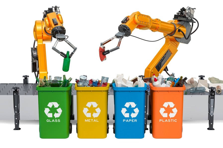 AI driven technology in sustainable waste management