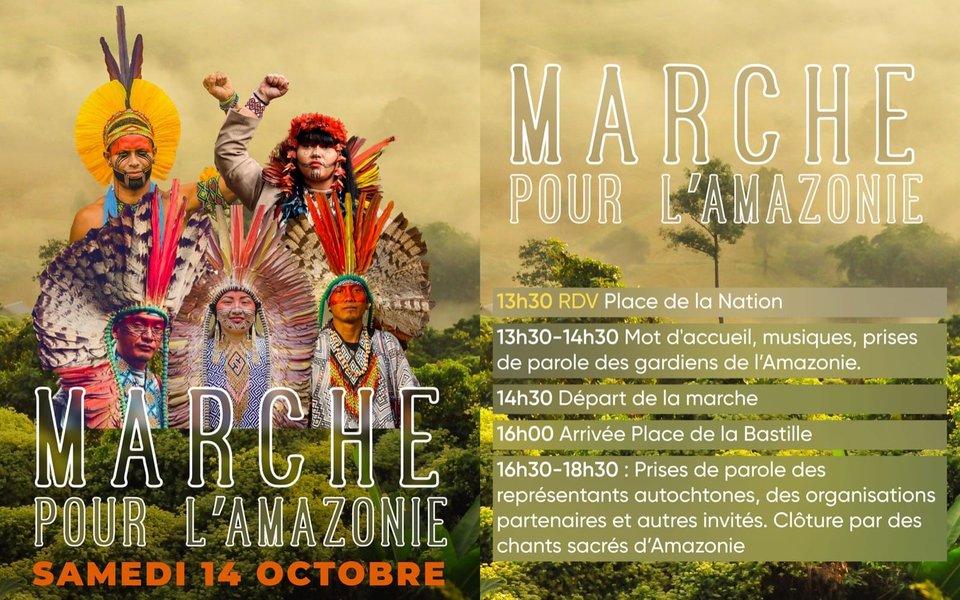 Marche de protestation à Paris