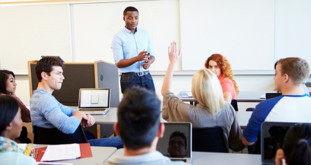 classroom teacher discussion