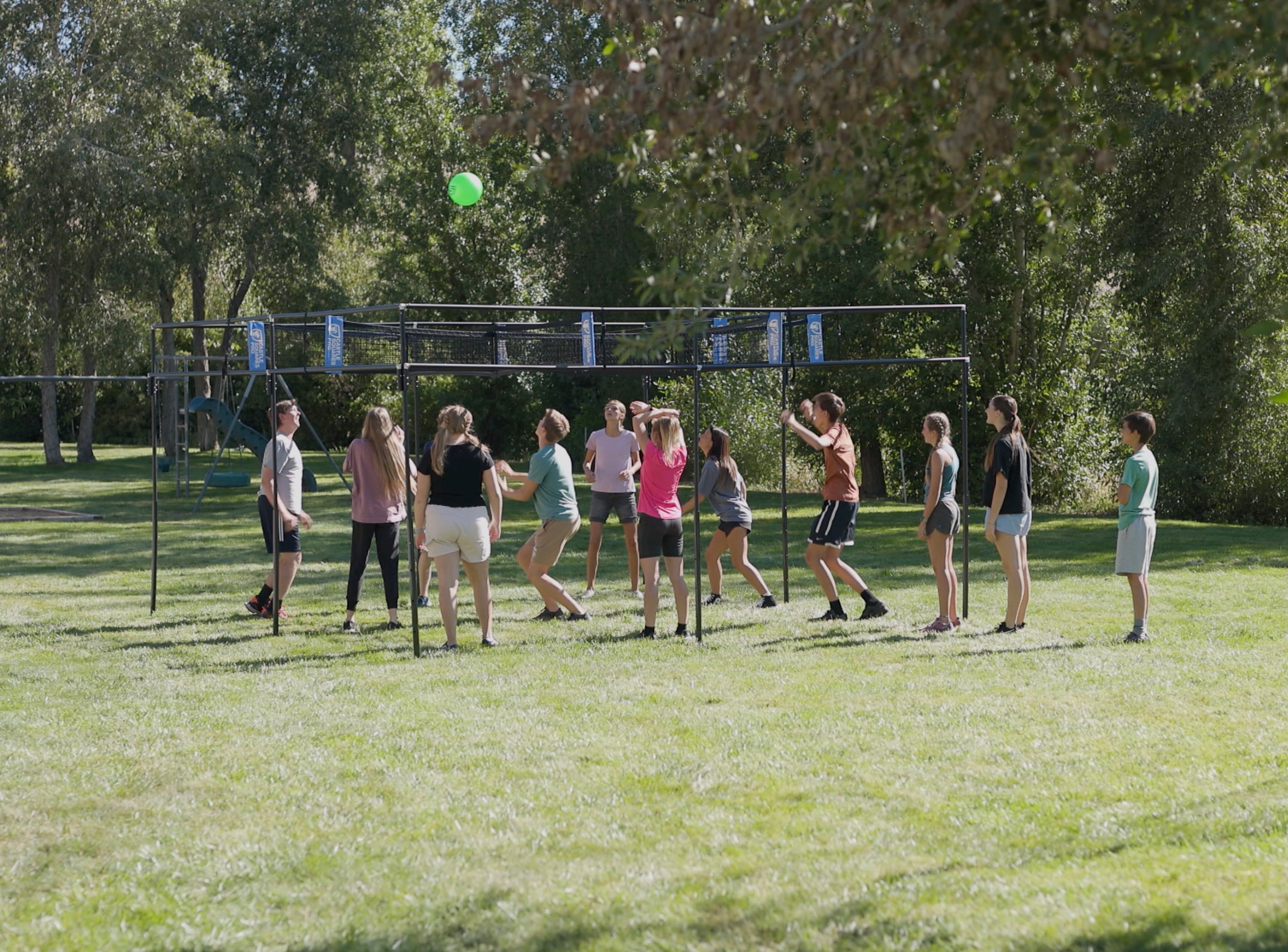 physical education class outdoor sports