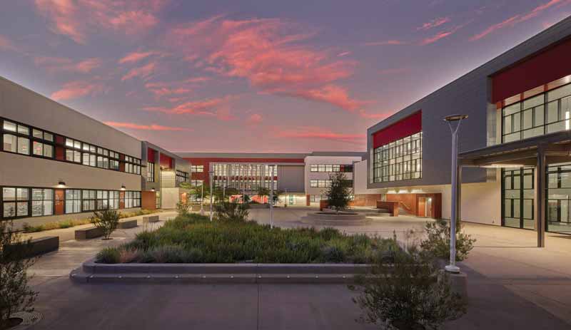 modern educational facility building