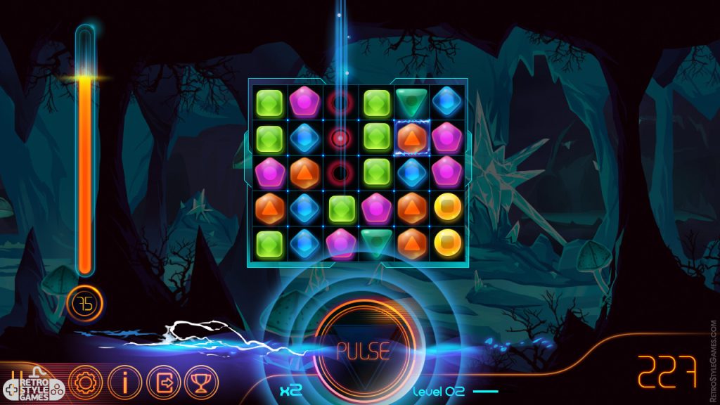 vibrant 2d educational game interface