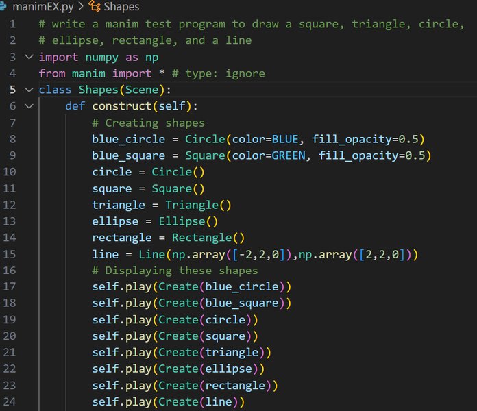 Python code example showing functions and data structures