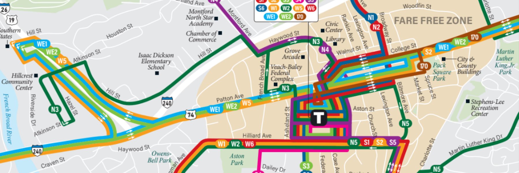 Example Transit Map
