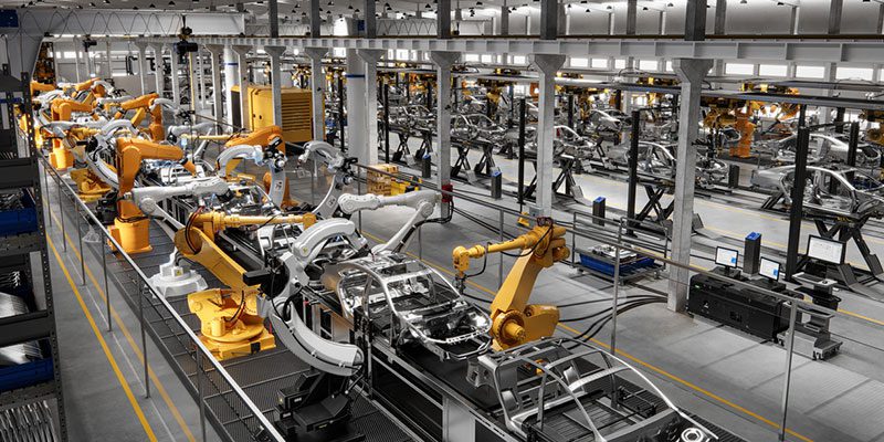 electrical equipment in industrial plant