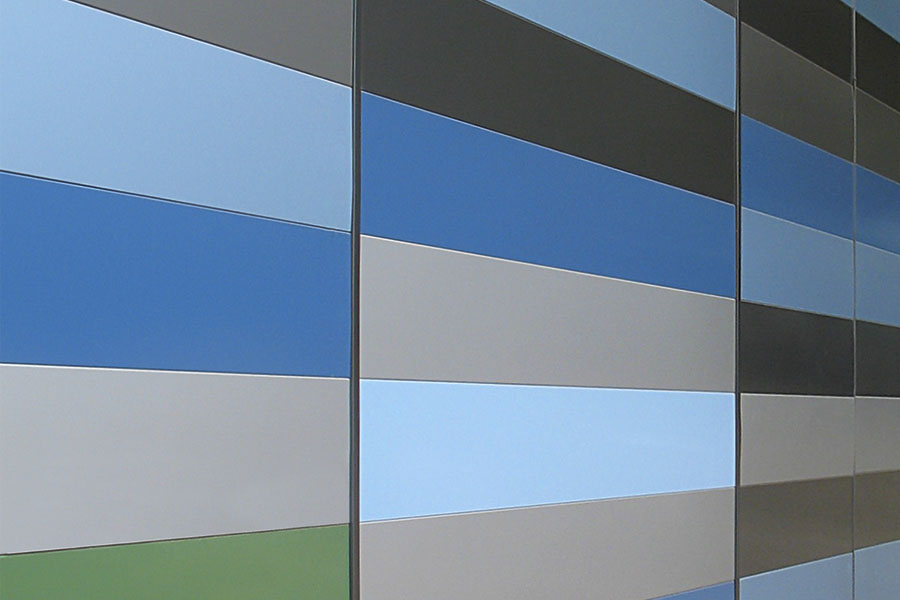 industrial polymer coatings on building facades