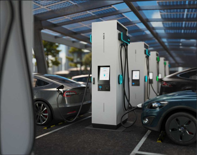 electric car charging station