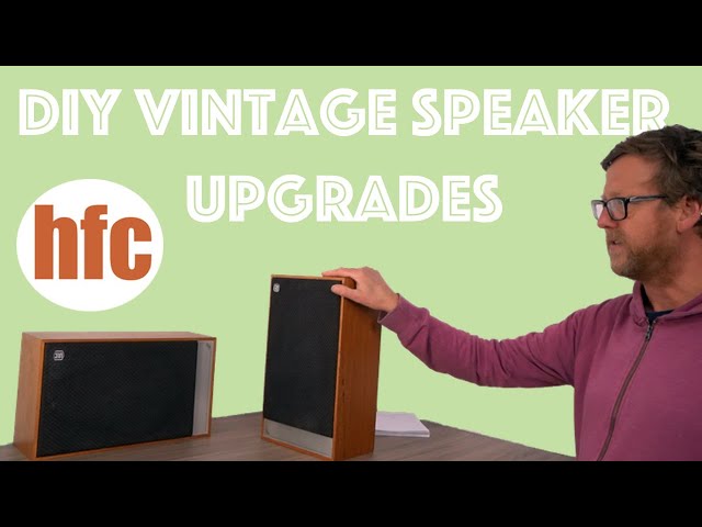 vintage speaker upgrades