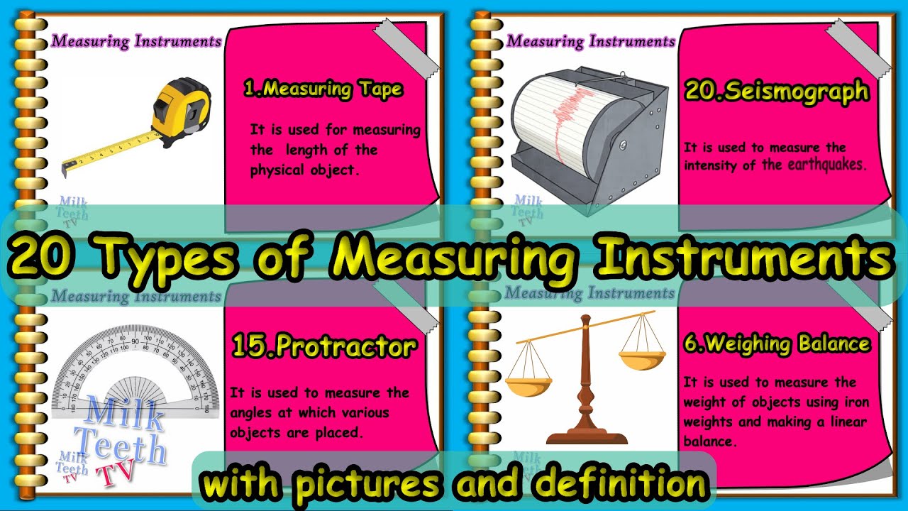 physical instruments and measurement devices