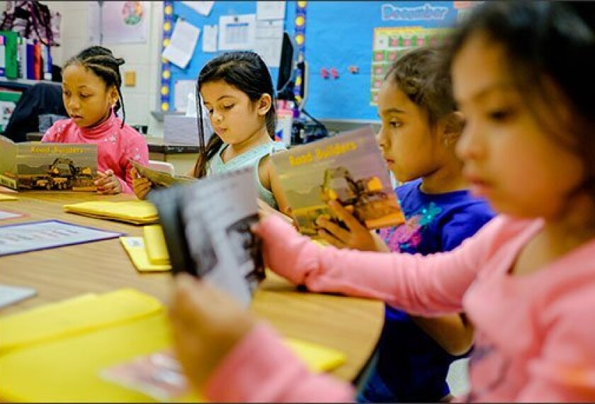 elementary school reading classroom