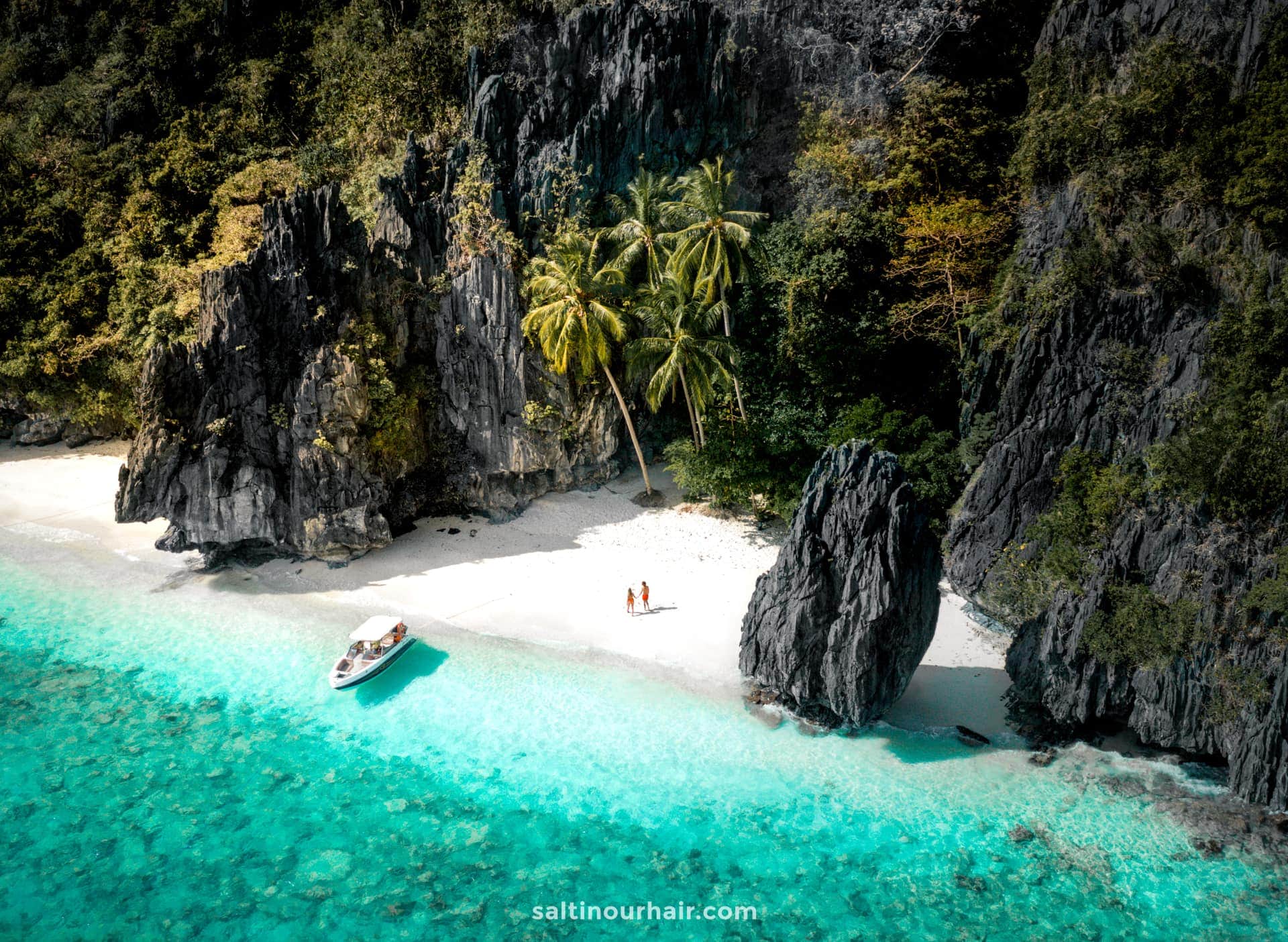 El Nido Palawan scenic islands beaches