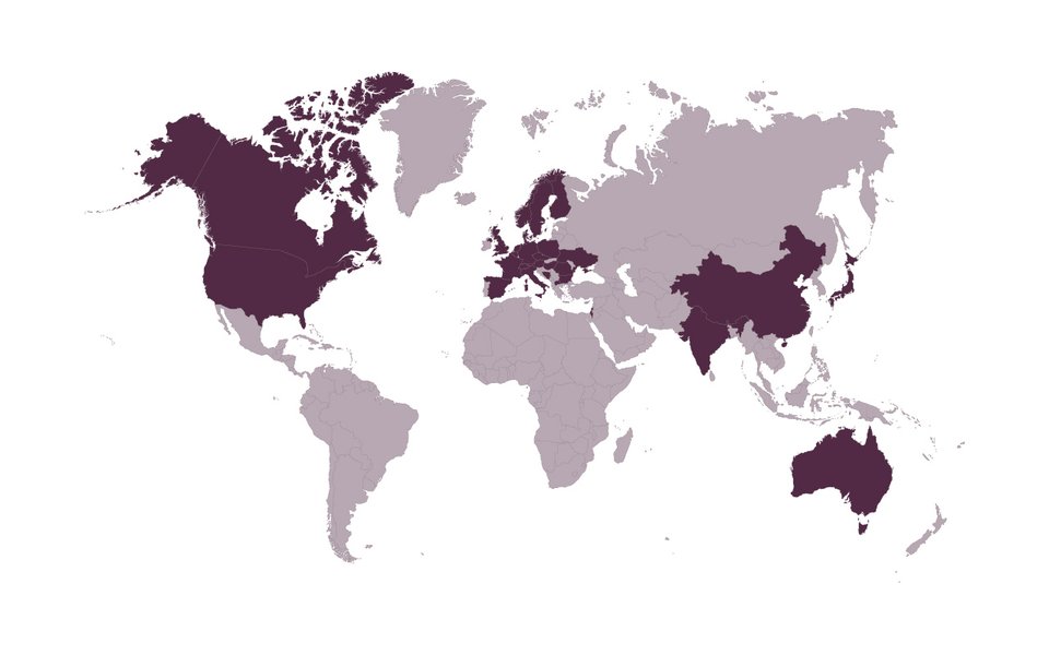Embracer Group Global Locations Map