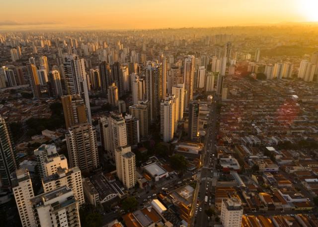 urban skyline emerging market