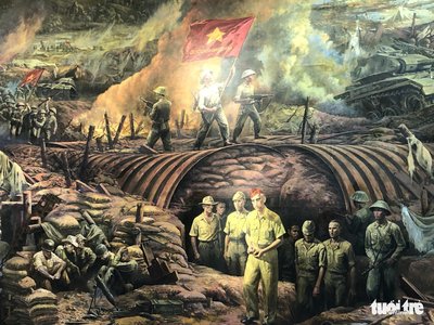 Vietnamese traditional scene war