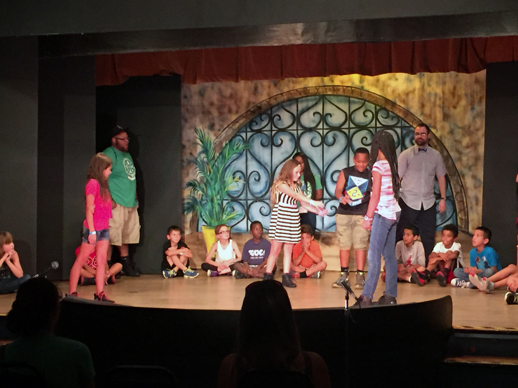 theatrical stage children emotion learning