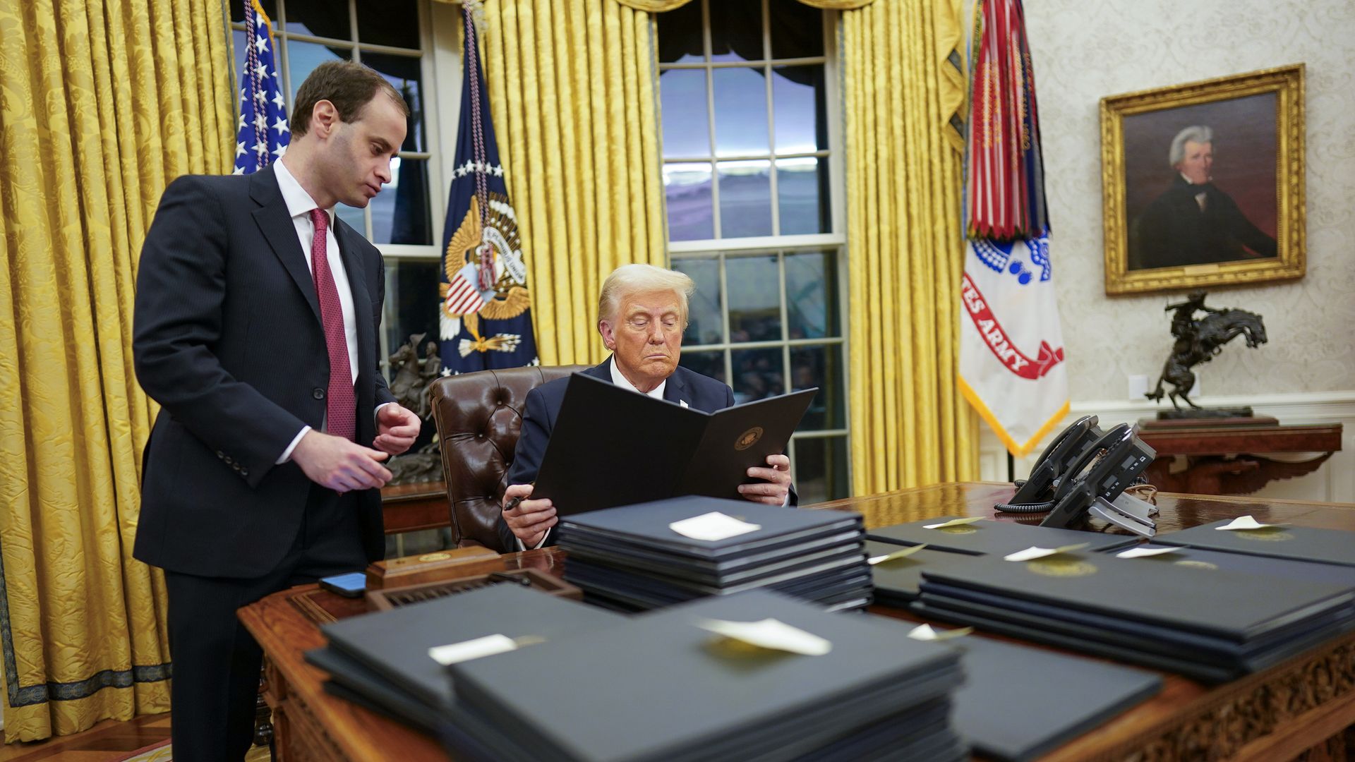 government building office documents separated