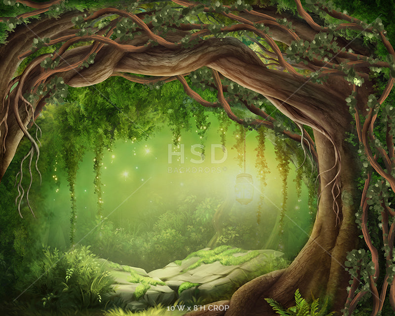 mystical forest enchanted tree
