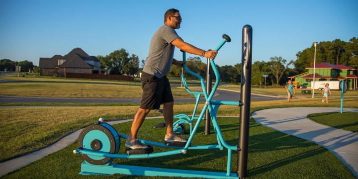 landscape training equipment outdoors