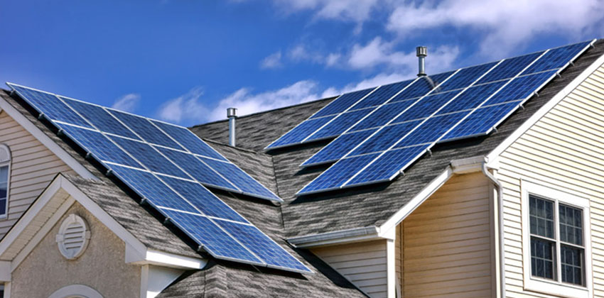 household solar panels energy efficiency