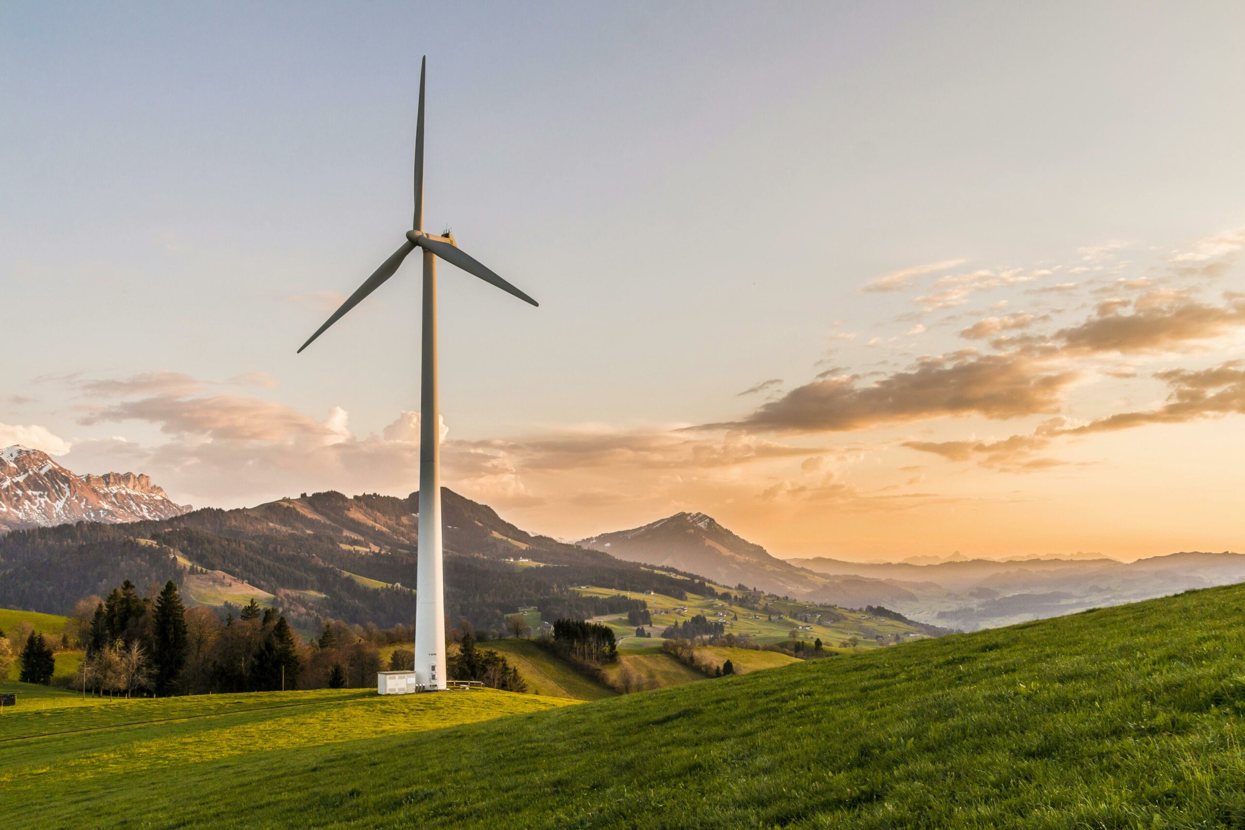 mountain landscapes, industrial energy infrastructure