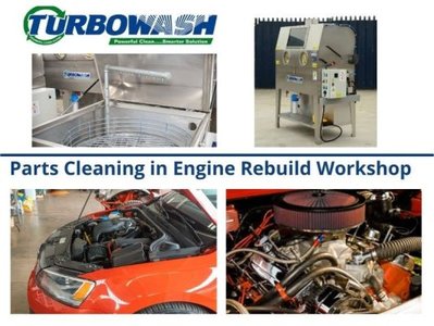automotive engine cleaning workshop