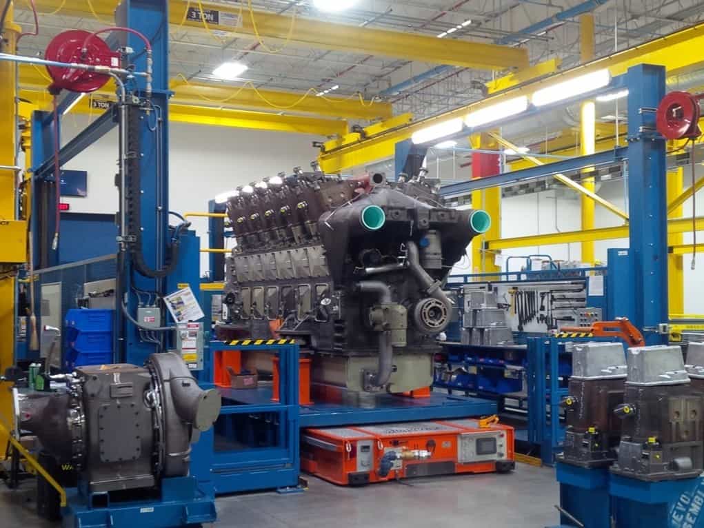 diesel engine industrial machinery