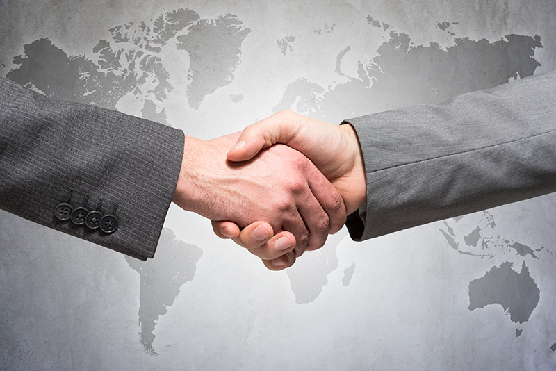 international business handshake