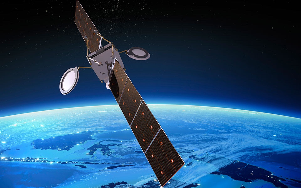satellite communication bus