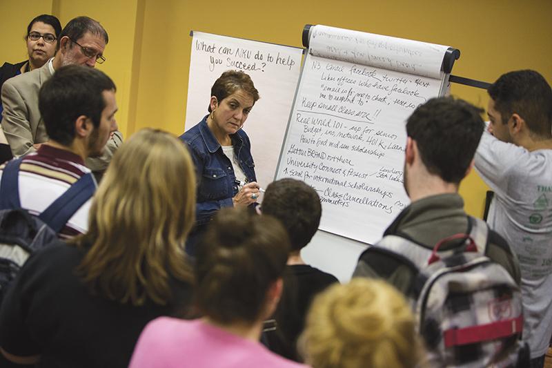 classroom feedback session