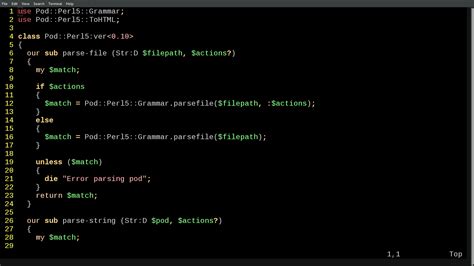 Activating Perl 6 syntax highlighting in Vim