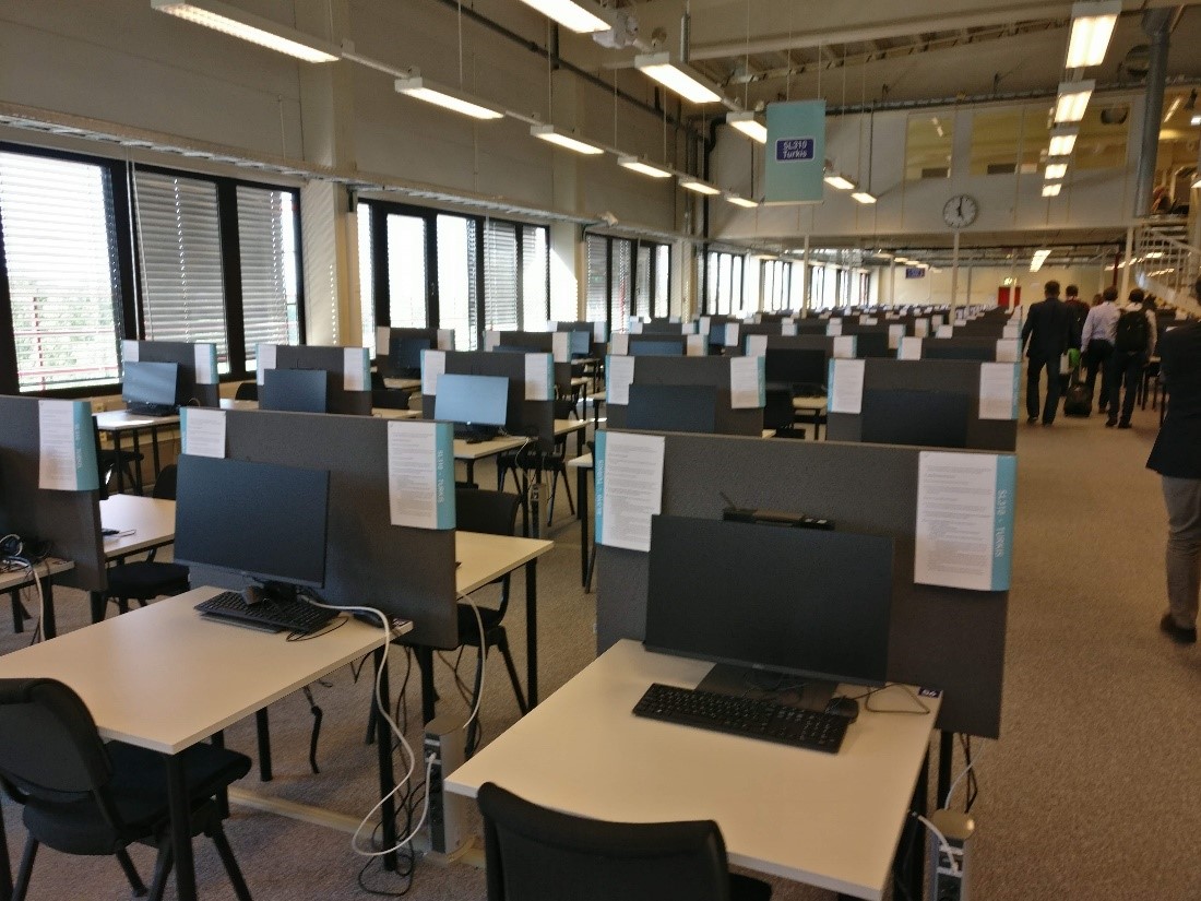 digital exam hall classroom technology