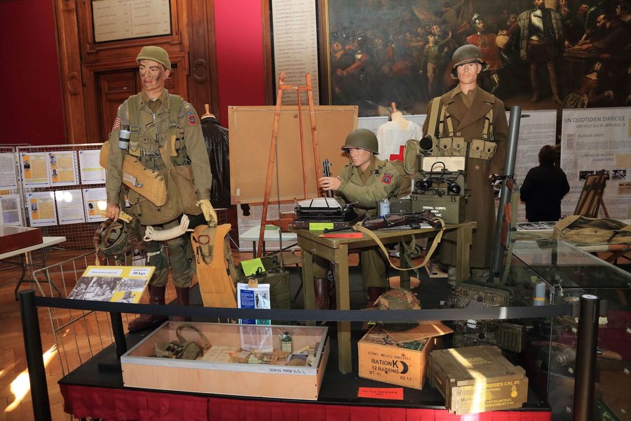 Exposition sur la Seconde Guerre Mondiale