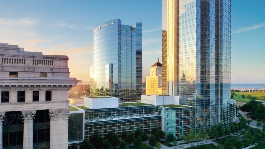 modern corporate building skyline